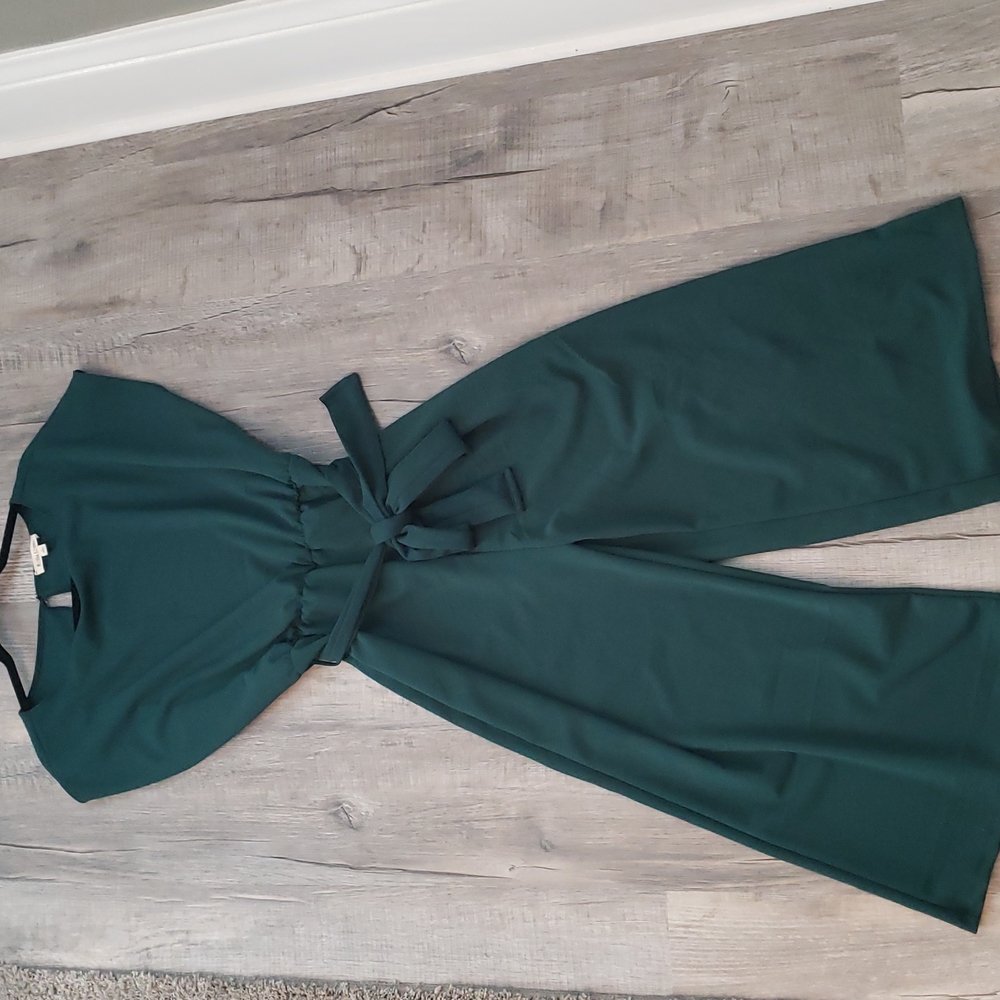 Large Green Short Jump Suit